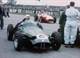 51. F3/3.06. Ron Flockhart No6, BRM 25 on the grid, Silverstone International Trophy 1959.