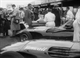 8. F2-33. Team Vanwall, pit line up at the British GP Aintree 1957.